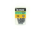 Boîte de 10 Embouts de Vissage 1/4" T30 x 25 mm - Ref 244165 - Ironside