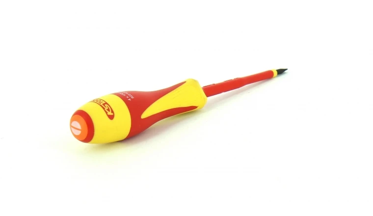Tournevis plat isolé 4 x 100 mm - Ref 922.6204 - KS Tools