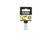 Douille 1/4" en Chrome 9 mm - Ref 116127 - Ironside