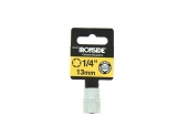 Douille 1/4" en Chrome 13 mm - Ref 116131 - Ironside