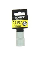 Douille 1/2" en Chrome 16 mm - Ref 116228 - Ironside