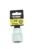 Douille 1/2" en Chrome 27 mm - Ref 116237 - Ironside