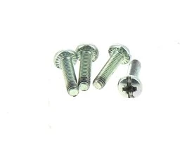 Lot de 4 Vis de Couvercle de Bride pour Carburateur Stihl - Ref 4226-122-7100