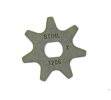 Pignon 3/8"  7 dents pour Tronçonneuse Stihl - Ref 1206-642-1301