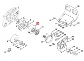 Pignon d'entraînement de chaîne 3/8" - 7 Dents pour tronçonneuse Stihl - Ref 1119-640-2000