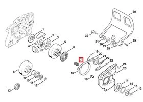 Cage à Aiguilles pour Cloche d'embrayage Tronçonneuse Stihl - Ref 9512-933-3150