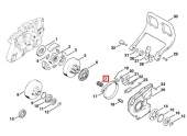 Cage à Aiguilles pour Cloche d'embrayage Tronçonneuse Stihl - Ref 9512-933-3150