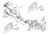 Durite d'aspiration huile de chaîne pour Tronçonneuse STIHL - Ref 1122 647 9400