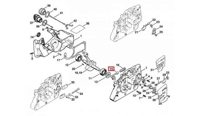 Durite d'aspiration huile de chaîne pour Tronçonneuse STIHL - Ref 1122 647 9400