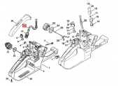 Durite d'Aspiration de Carburant pour Tronçonneuse 024, 026 et MS 260 Stihl - Ref 1121-358-7700