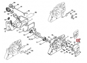 Coulisse de Tension de Chaîne pour Tronçonneuse Stihl - Ref 1125-640-1900