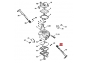 Ressort de Rappel de Carburateur pour Machine Thermique Stihl - Ref 1123-122-3000