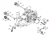 Vis d'Assemblage Moteur pour Tronçonneuse Stihl - Ref 1127-664-2400