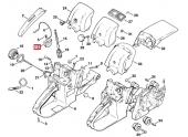 Ressort de Connexion pour Tronçonneuse 028 et 038 Stihl - Ref 1118-442-1600