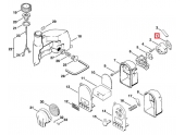 Joint de carburateur pour Taille Haie et souffleur Thermique Stihl - Ref 4210-129-0500