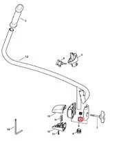 Ressort de Pression pour Machine Thermique BR350, FS240, KM130... Stihl - Ref 0000-997-1304