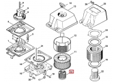 Filtre à Air additionnel pour Découpeuse thermique TS 460, TS 510 et TS 760 Stihl - Ref 4221-140-1800