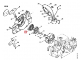 Ressort de Rappel pour Tronçonneuse MS 390, MS 270 ... Stihl - Ref 1129-190-0601