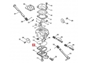 Joint de Carburateur pour BG 50, BR 430, FR 350, FS 400 ... Stihl - Ref 1123-129-0905