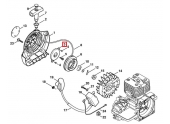 Ressort de Rappel pour SP 200, FS 380, BT 121 ... Stihl - Ref 4134-190-0601