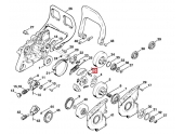 Ressort de tension pour Tronçonneuse 028, 032, 041 ... Stihl - Ref 0000-997-5811