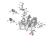 Durite d'huile pour tronçonneuse MS 171, MS 181, MS 211 .... Stihl - Ref 1139-647-4000