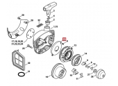 Ressort de Rappel pour débroussailleuse FR 410, FS 460, FS 560 ... Stihl - Ref 4147-190-0600