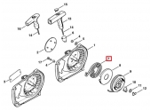 Ressort de Rappel pour Tronçonneuse 024, MS 400 et Souffleur BR 340, SR 400 ... Stihl - Ref 1118-190-0600