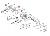 Joint de membrane de Carburateur pour 023, BG 75, FS 40, MS 230 ... Stihl - Ref 1120-129-0905