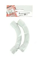 Lot de 2 Coudes 90° Grand Rayon pour tube IRL Ø 20 mm - Debflex 429562
