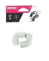Lot de 2 Coudes 90° pour Tube IRL Ø 16 mm - Debflex 429244
