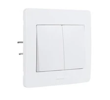 Interrupteur Va et Vient Double Complet DIAMANT2 - Debflex 739150