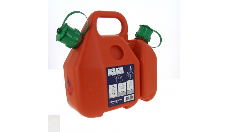 Bidon combiné essence et huile 6 L + 2,25 L - Canac