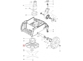 Couronne porte lame pour Tondeuse Robot R20AC, R30AC et ROW1 - Ref 33904 - Outils Wolf