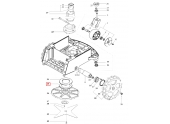 Couronne pour entraînement de lame Tondeuse Robot R20AC, R30AC et ROW1 - Ref 33953 - Outils Wolf