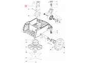 Moteur d'entraînement des lames Tondeuses Robot R20AC et ROW1 - Ref 33988 - Outils Wolf