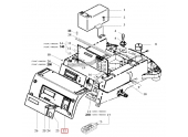 Capot arrière de protection tondeuse Robot R20AC, R30AC et ROW1 - Ref 33938 - Outils Wolf