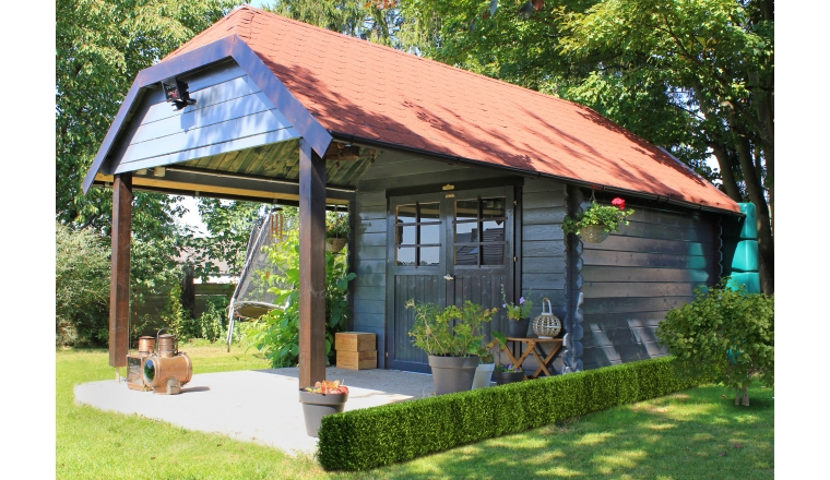 Abri de jardin en Bois CORK Solid 7.53 m² S8507
