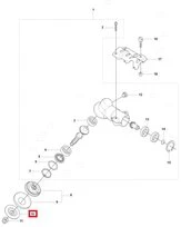 Bride de renfort pour Débroussailleuse 355, FC2255 ... - Ref 544 21 78-01 - Husqvarna