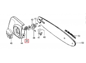 Engrenage pour vis de tension de chaîne Tronçonneuse MAC8-42, XTREME8-42, P842 et P840 - Ref 525 88 42-03 - Husqvarna