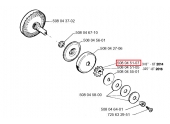 Pignon de chaîne pour Tronçonneuse 2014, CS2115, 320 ... - Ref 508 04 51-07 - Husqvarna