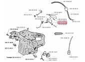 Gâchette pour Tronçonneuse 2077, 2083 Jonsered - Ref 503 42 45-02 - Husqvarna