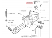 Gâchette de sécurité Tronçonneuse CS2153, CS2152, CS2156 ... - Ref 503 85 44-02 - Husqvarna