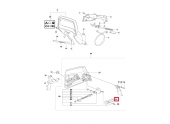 Guide  de carter d'embrayage pour Tronçonneuse CS2172, CS2166 .. - Ref 537 19 06-01 - Husqvarna