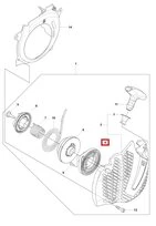 Ressort de lanceur pour tronçonneuse Cs2245, CS2250, 460 ... Ref 537 24 17-01 - Husqvarna