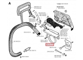 Bande de Frein pour Tronçonneuse 2055, 2054, 2051 Jonsered - Ref 506 08 31-01 - Husqvarna