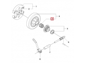 Cage à Aiguilles pour Cloche d'Embrayage de Tronçonneuse CS2245, 461 ... - Ref 503 25 52-01 - Husqvarna