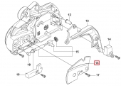 Plaque d'Usure pour Tronçonneuse CS2255, 455 ... - Ref 544 25 05-01 - Husqvarna