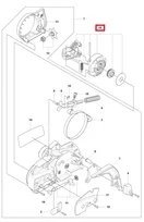 Ecrou de Serrage de Carter pour Tronçonneuse CS2255, CS2245 ... - Ref 537 34 78-02 - Husqvarna
