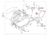 Bande de Frein pour Tronçonneuse CS 2255, 461, 455 ... - Ref 537 04 30-01 - Husqvarna